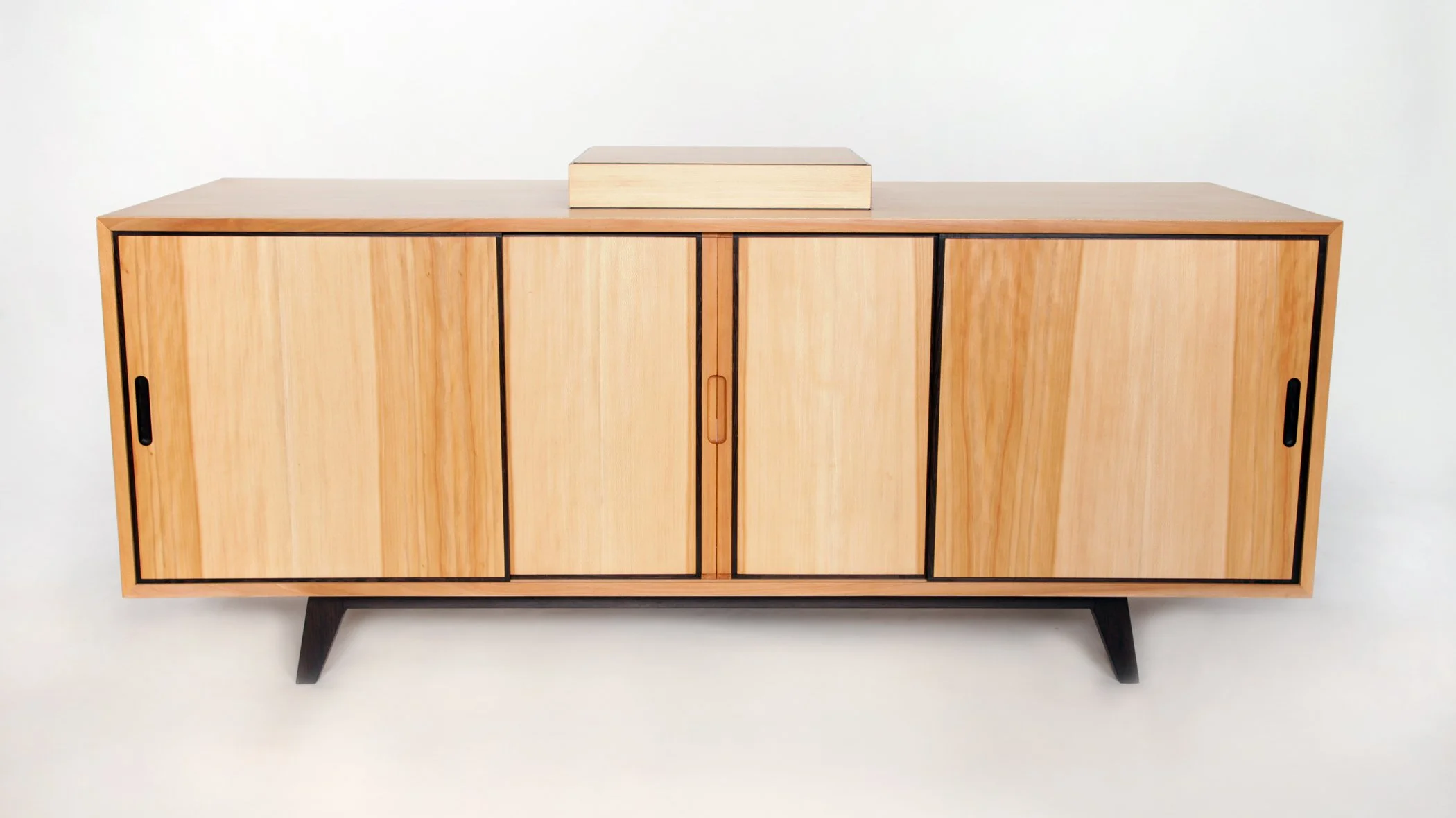 Credenza in Sycamore and Wenge