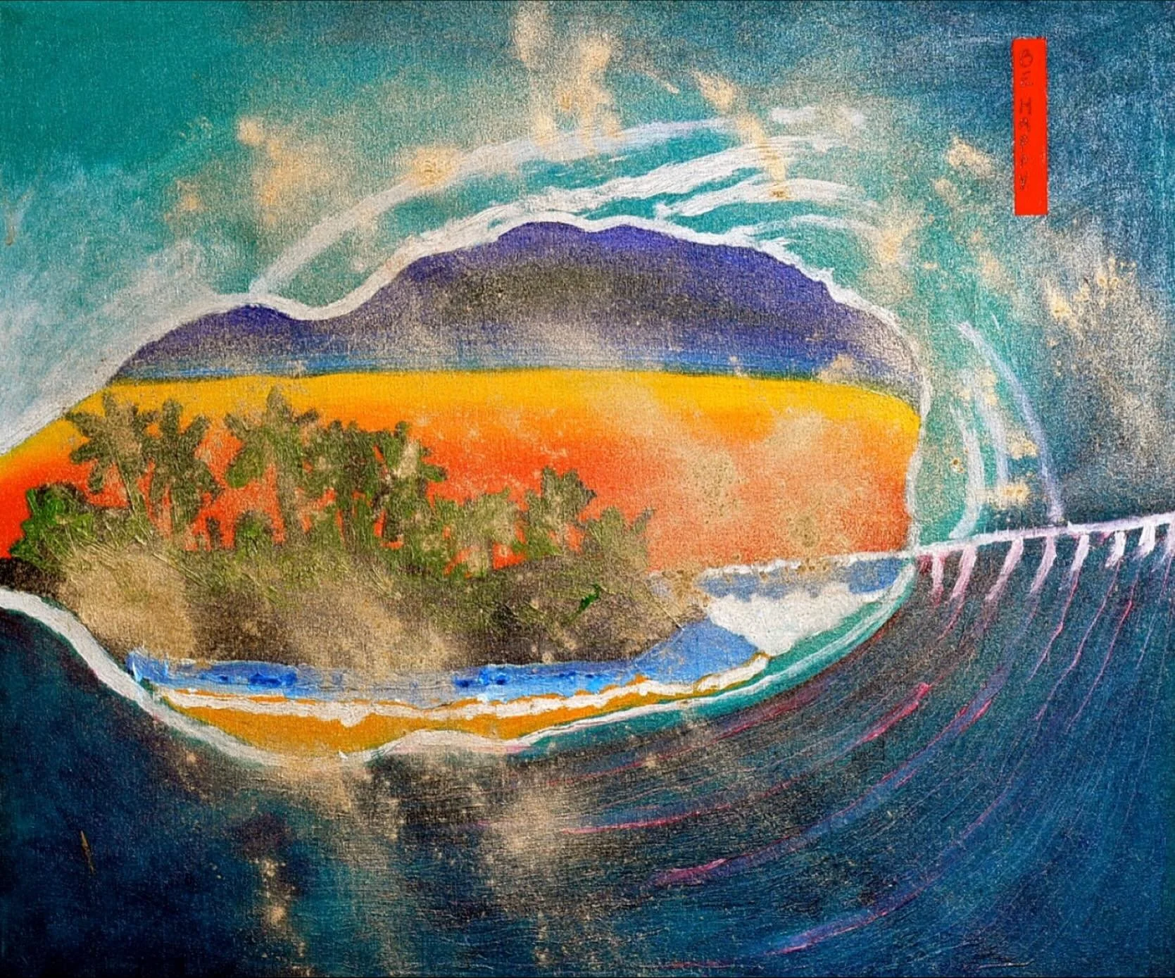 Beauty Everyday. Oil on canvas. Wave Series, 2011. Pacific Ocean, California. 25&rdquo; x 30&rdquo; 

See a painting you&rsquo;ve fallen in love with? Inquiries? Contact us by direct message or at donblaisdell.com 

Don Blaisdell wanted his art to in