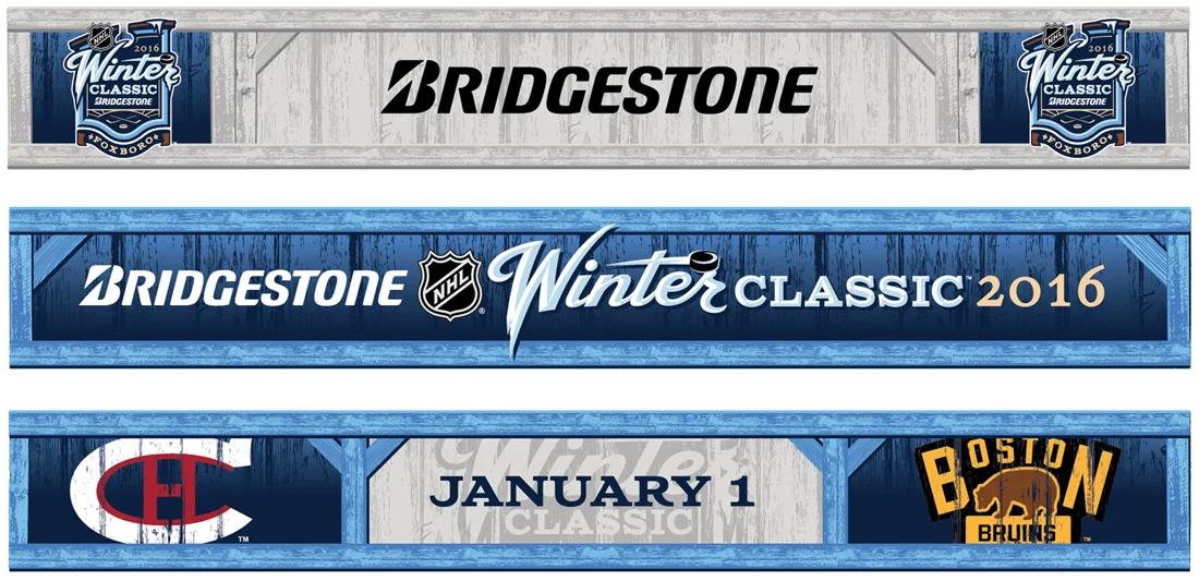 Winter Classic Press Event Unveiling Banners