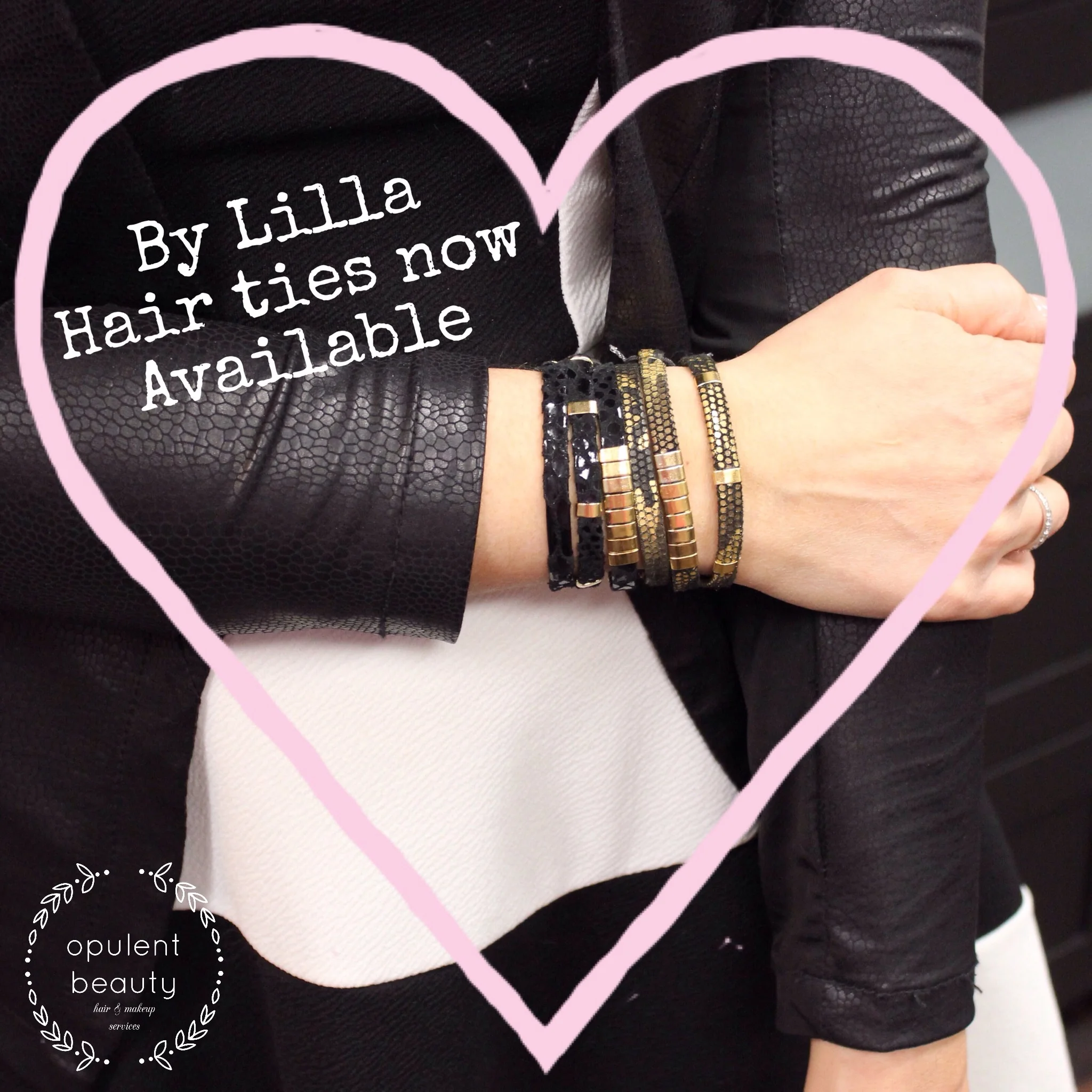 Hair ties by Lilla starts at $18