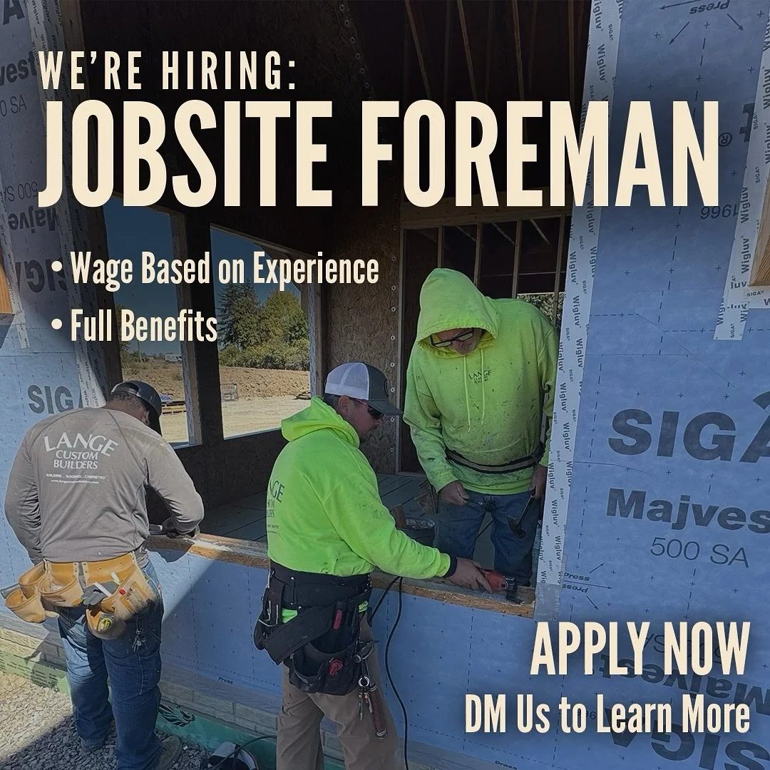 📢 We&rsquo;re Hiring: Jobsite Foreman!
Join a team that values excellence, clear communication, craftsmanship, and humble leadership.

🛠️ Salary based on experience
🚗 Company vehicle provided
🩺 Full benefits &mdash; health, vision, life
🏖️ 3+ we