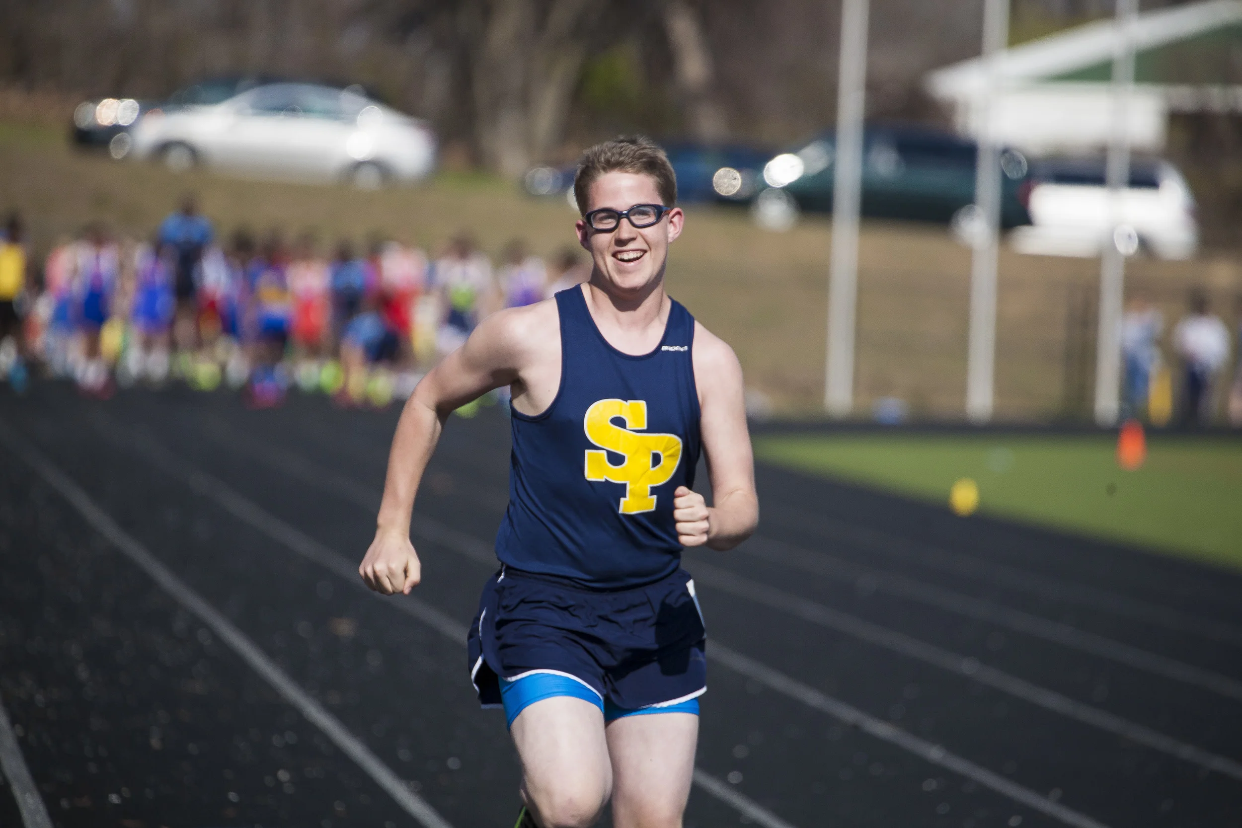 jack, wednesday, april 9, twenty fourteen. he smiles in every sport. it confuses his opponents. a good strategy.