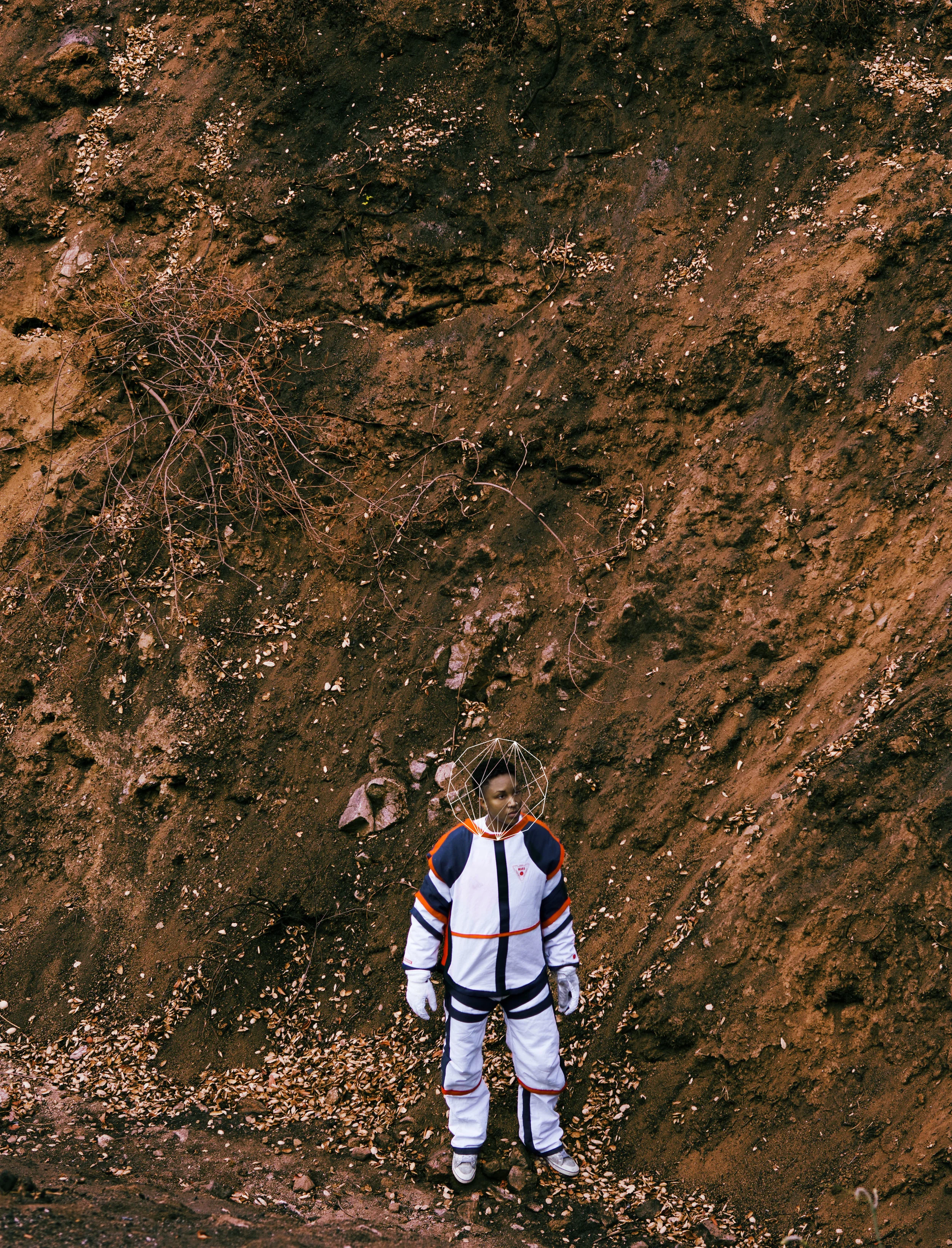 The second medium consisted of a mock spacesuit.It was a culmination of three different types of mars spacesuits that is publicly seen today. Nasa, SpaceX, and The Maritian. The purpose of the suit was to create an immersive experience. To feel a pa…