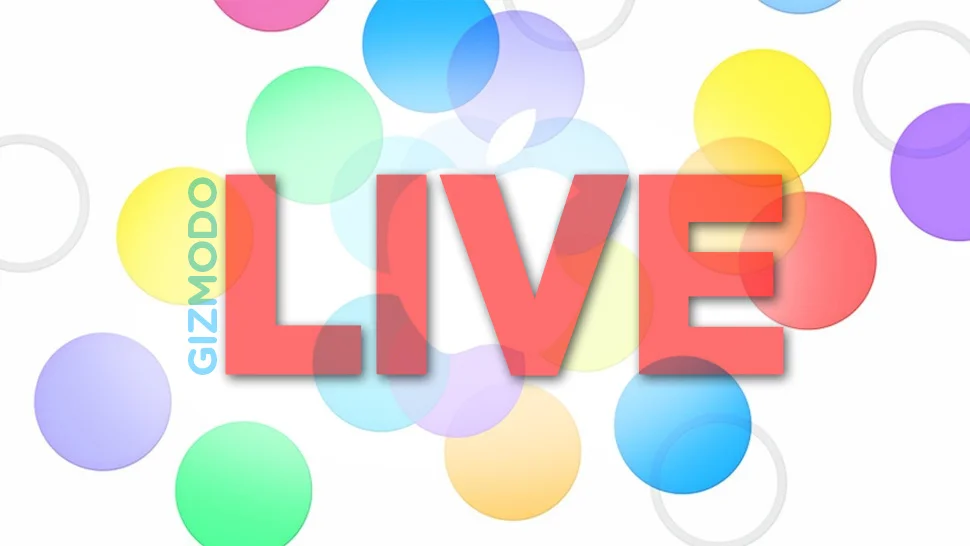 Gizmodo will be broadcasting Apple Inc's live event tomorrow at 9AM Pacific Time...