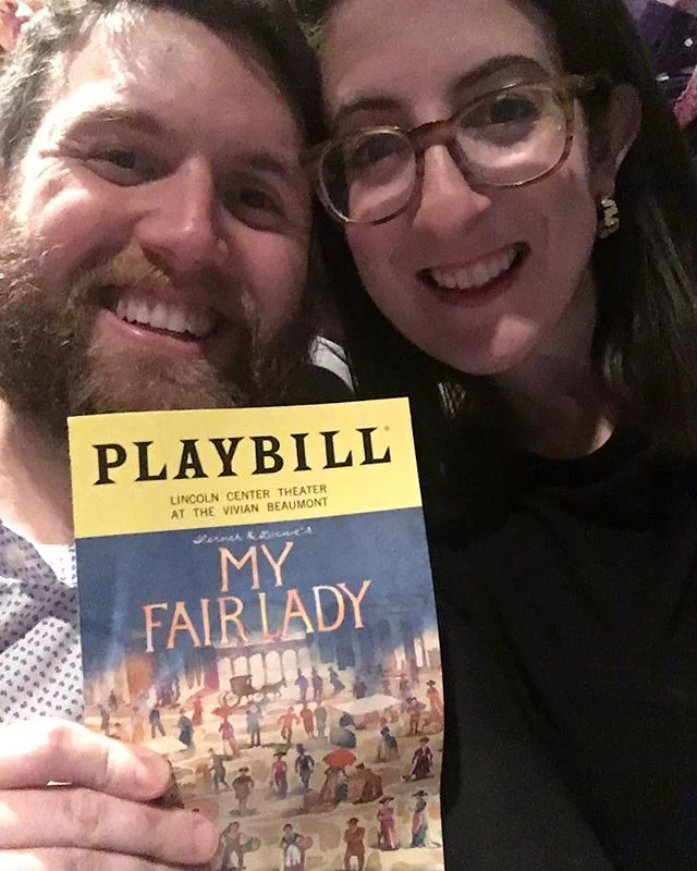 @wanderluft87 and I got an early start on Valentines Day to see one of the greatest musicals ever written. Gorgeous production too!
