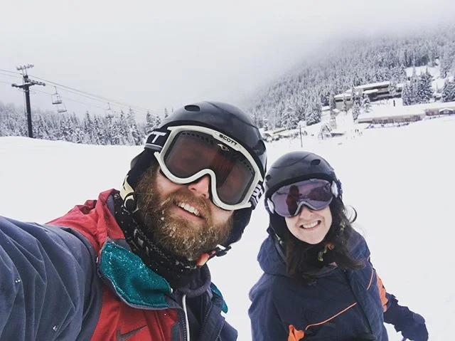 Shreddin&rsquo; that fresh pow today up @stevenspass bruh.