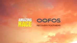 Oofos / The Amazing Race on-air promo