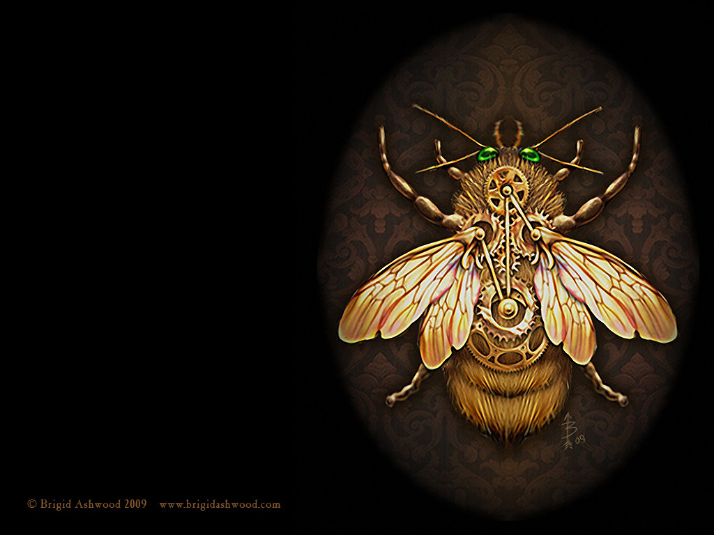 SteamBee Desktop Wallpaper 1024