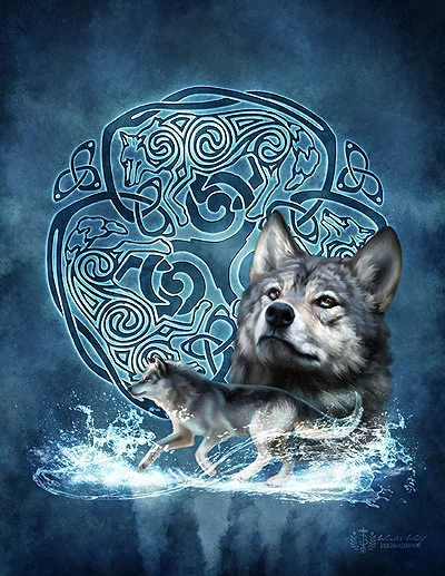 Celtic Totem - Wolf