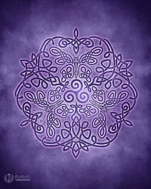 Celtic Knot Totem - Butterfly