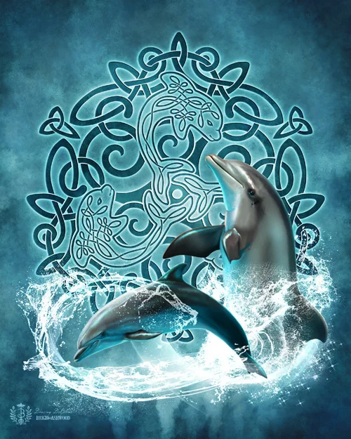 Celtic Totem - Dolphin