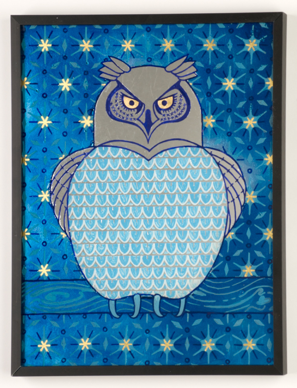 Owl and Stars