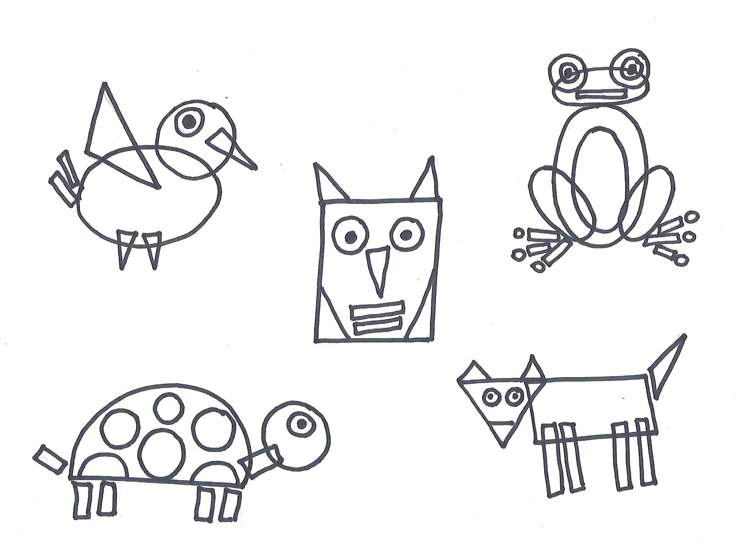 geometric animals — Blog — Art Trek