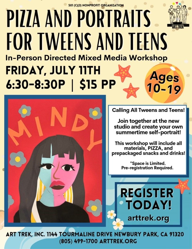 Join us NEXT FRIDAY for this month's Tween and Teen Night! Create your own mixed media masterpiece with our awesome art instructors. Gather at the new studio for art, friends, food, and FUN! 🍕

🎨 Next Friday, July 11th
📍1144 Tourmaline Dr, Newbury
