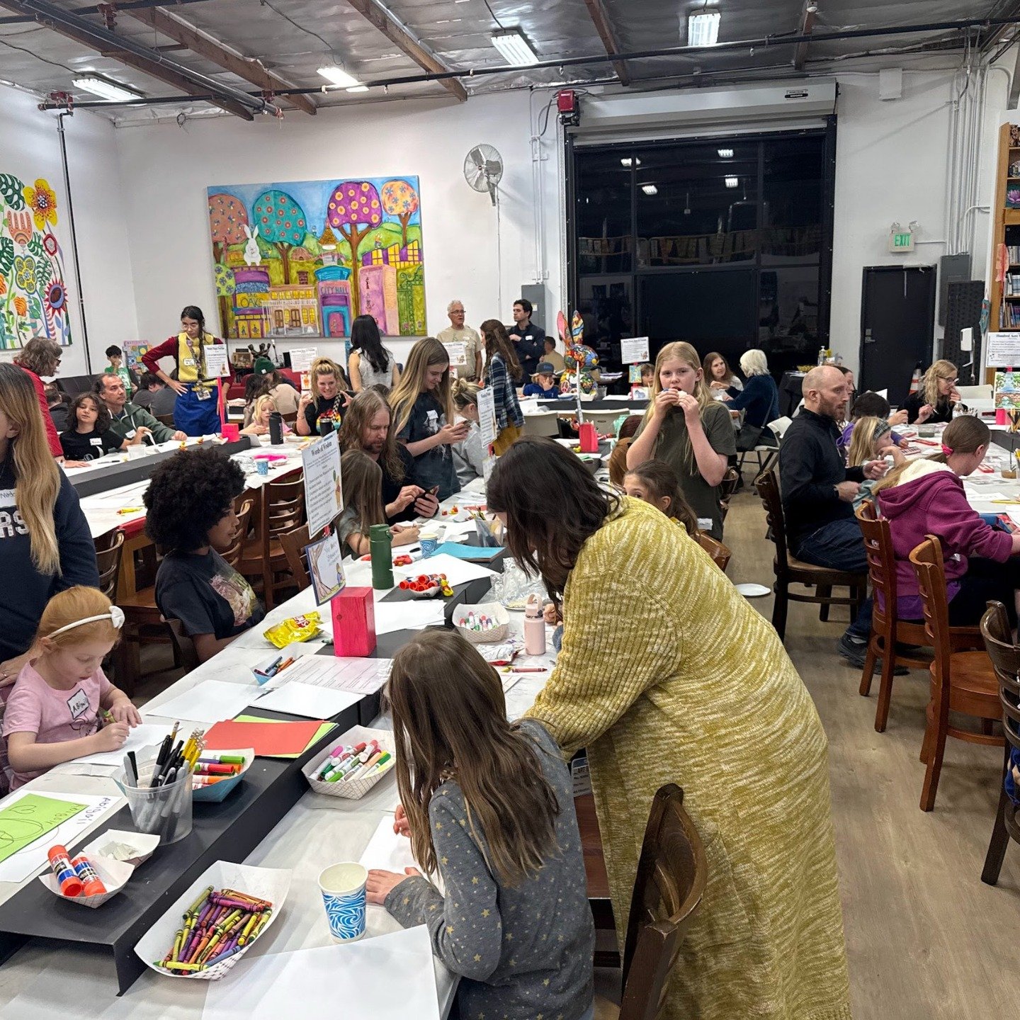 Thank you for joining us at the first $5 Friday of 2026! 🍯🐝 We celebrated Winnie the Pooh's 100th birthday with five art projects, snacks, music, and a special drawing lesson from Mr. Jeff DeGrandis! 

Join us for our next $5 Friday on February 20t