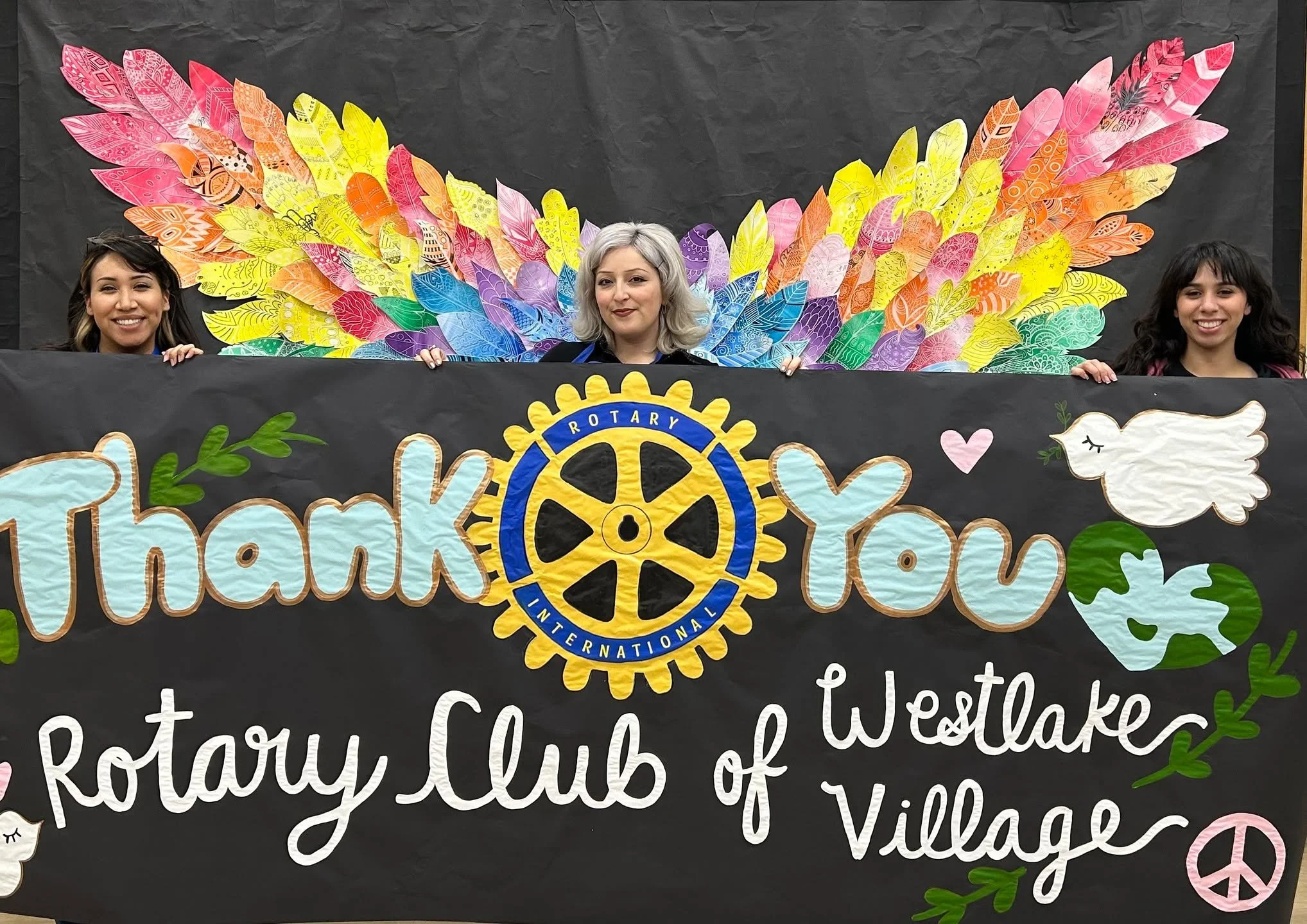 Ready for Peace Day 2026! 🕊❤️ @rotarywestlakevillagenoon @safepassageyouth @conejorpd