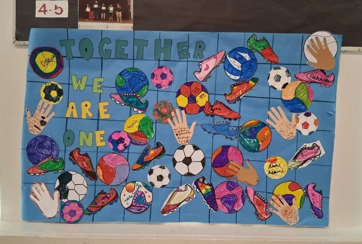 Incredible collaborative murals across Oxnard schools! 🎨 Our after-school students are working together to create these beautiful artwork murals to display on campus, while learning about artists like Charles McGee and Takashi Murakami. 

This week,