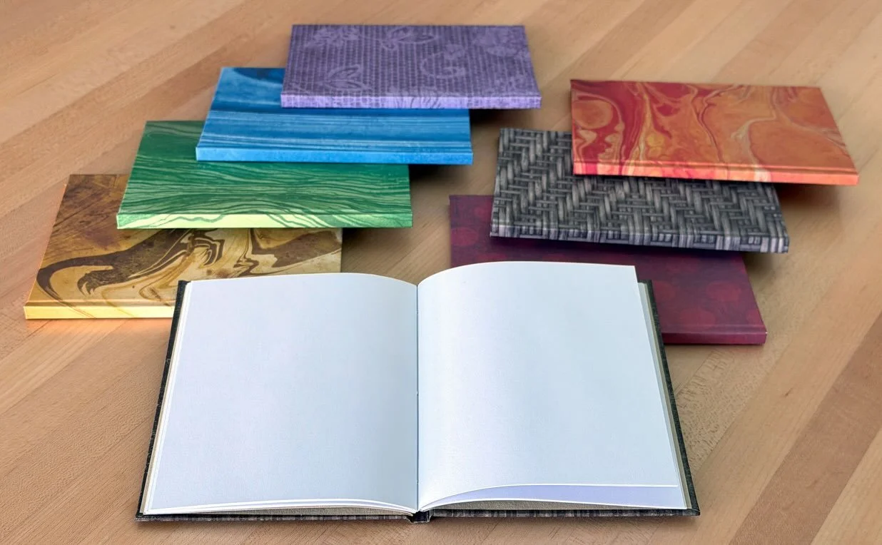 Join us at the Art Trek Studio on Thursday, September 24th for an opportunity to learn a new skill and take home a 48-page journal of your own creation! An evening bookbinding workshop for adults ages 18+.

Bob Bender of Book Makers Craft @bookmakers