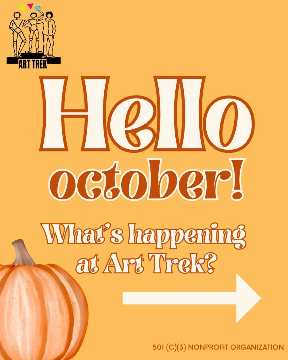 It&rsquo;s October! Swipe to see the in-studio workshops and events we are hosting this month! 🎨

LINK IN OUR BIO to register for workshops, camps, and events!

🍕 Pizza &amp; Sculpt for Tweens &amp; Teens
A guided Model Magic workshop for ages 10-1