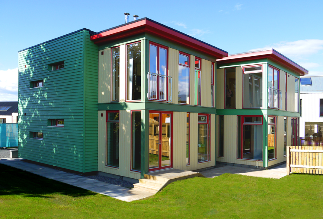 An Eco-House design for Scotland's Housing Expo from Douglas's previous practice at David Blaikie Architects