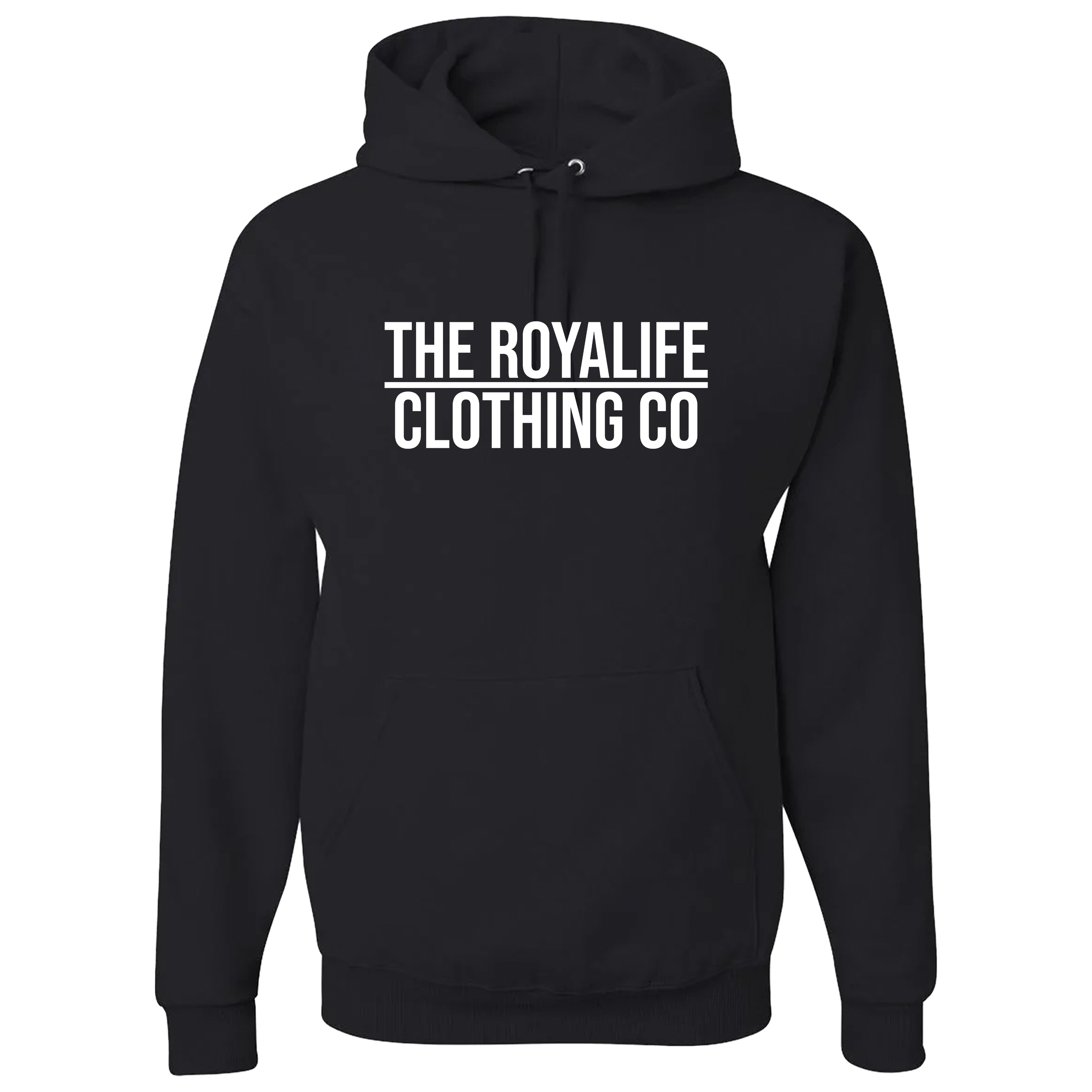 The RoyaLife Classic Black Hoodie