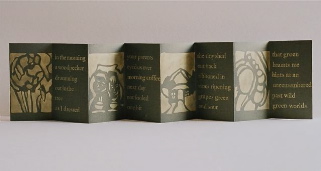 Gina Page shares her artistic and inventive bookmaking process with us.