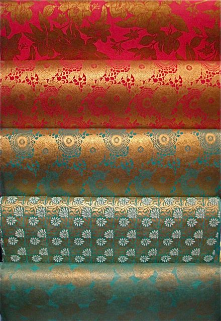 We are very excited about these new handmade Nepalese papers. Each silk screened in gorgeous patterns or designs. 