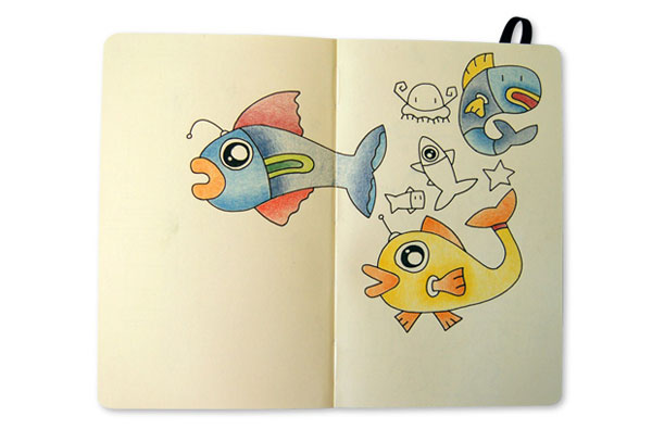 What's in your Moleskine? Christian Borku from Barcelona, Spain shows us his