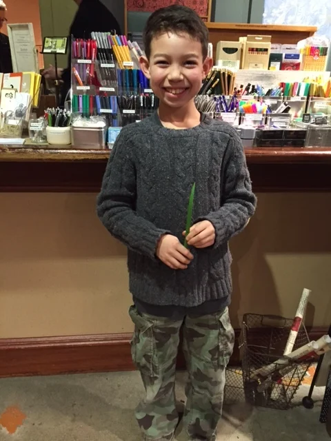 This is Grayson! A true fan of Paper-Ya.