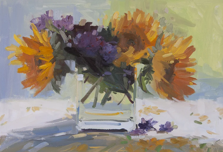 Autumn Sunflowers