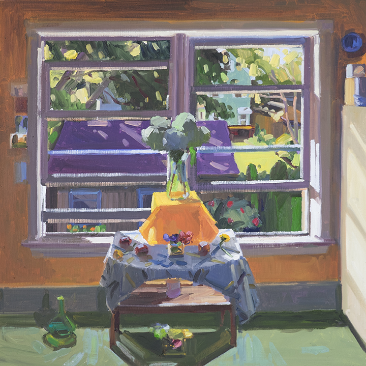 Fall Interior with Hydrangeas