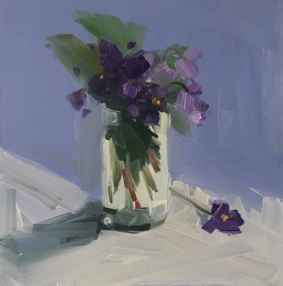 Violets and Periwinkle