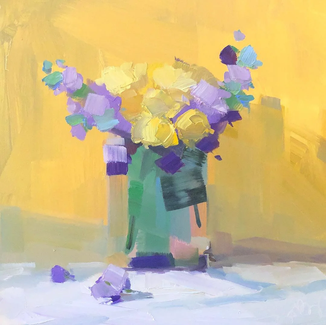 Yellow and Purple IV