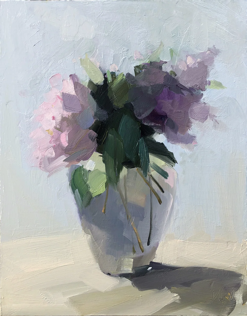 Peonies and Lilacs