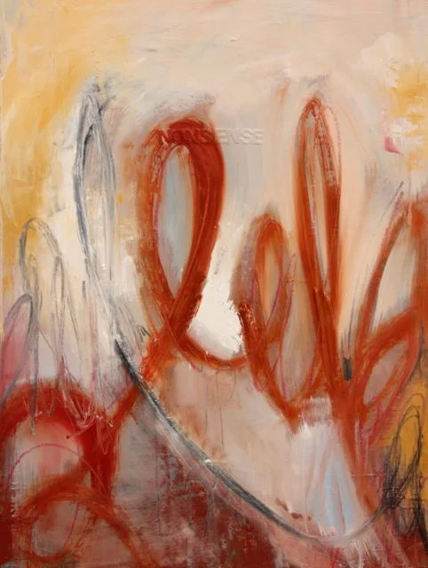 Love letter II(nonsense) oil on board 18"x24"