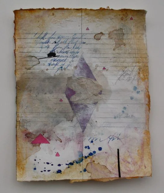 Love letter 7"x9" mixed media on paper 2013