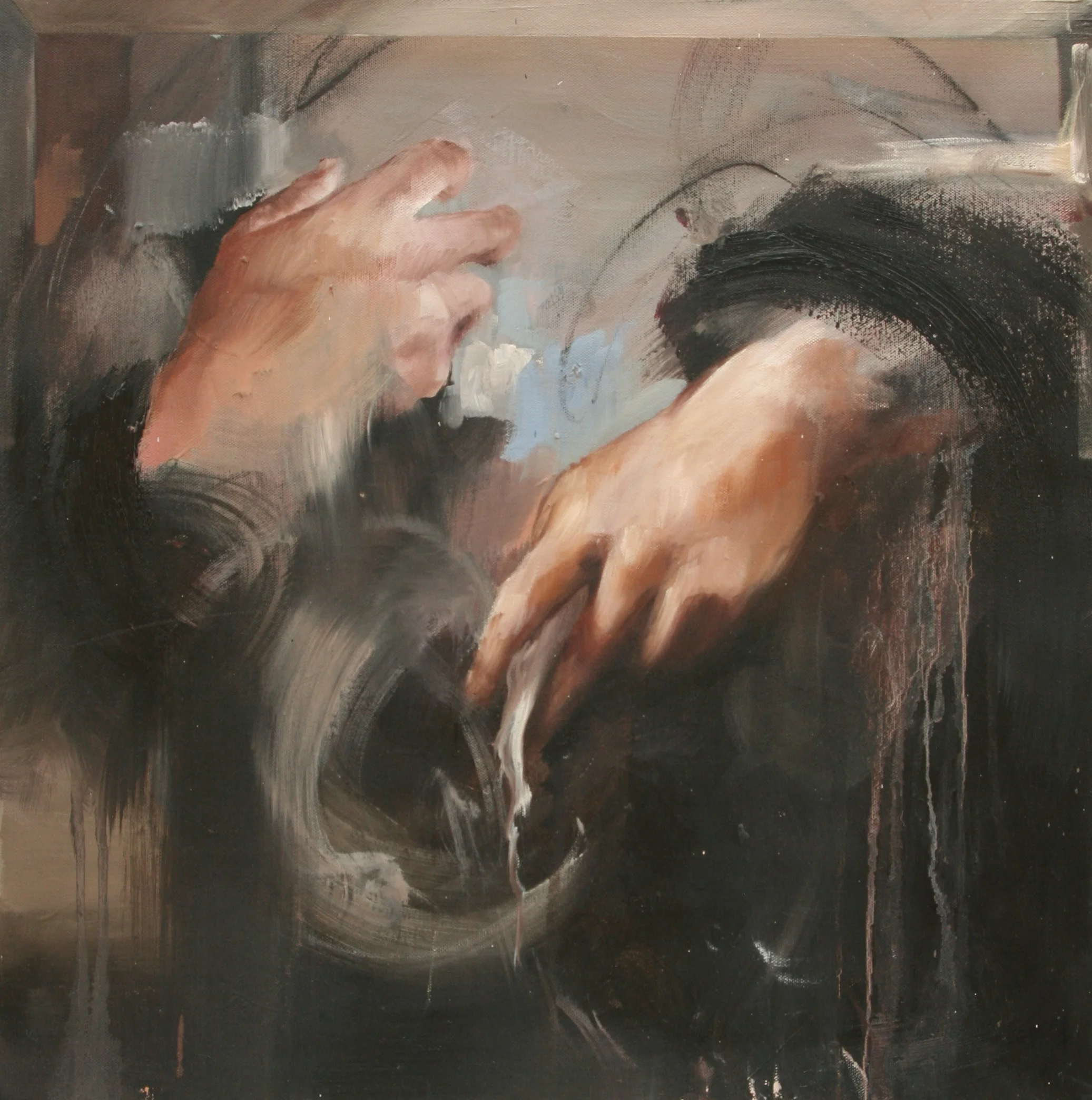 Gambarsos oil on canvas 20"x20" 2011