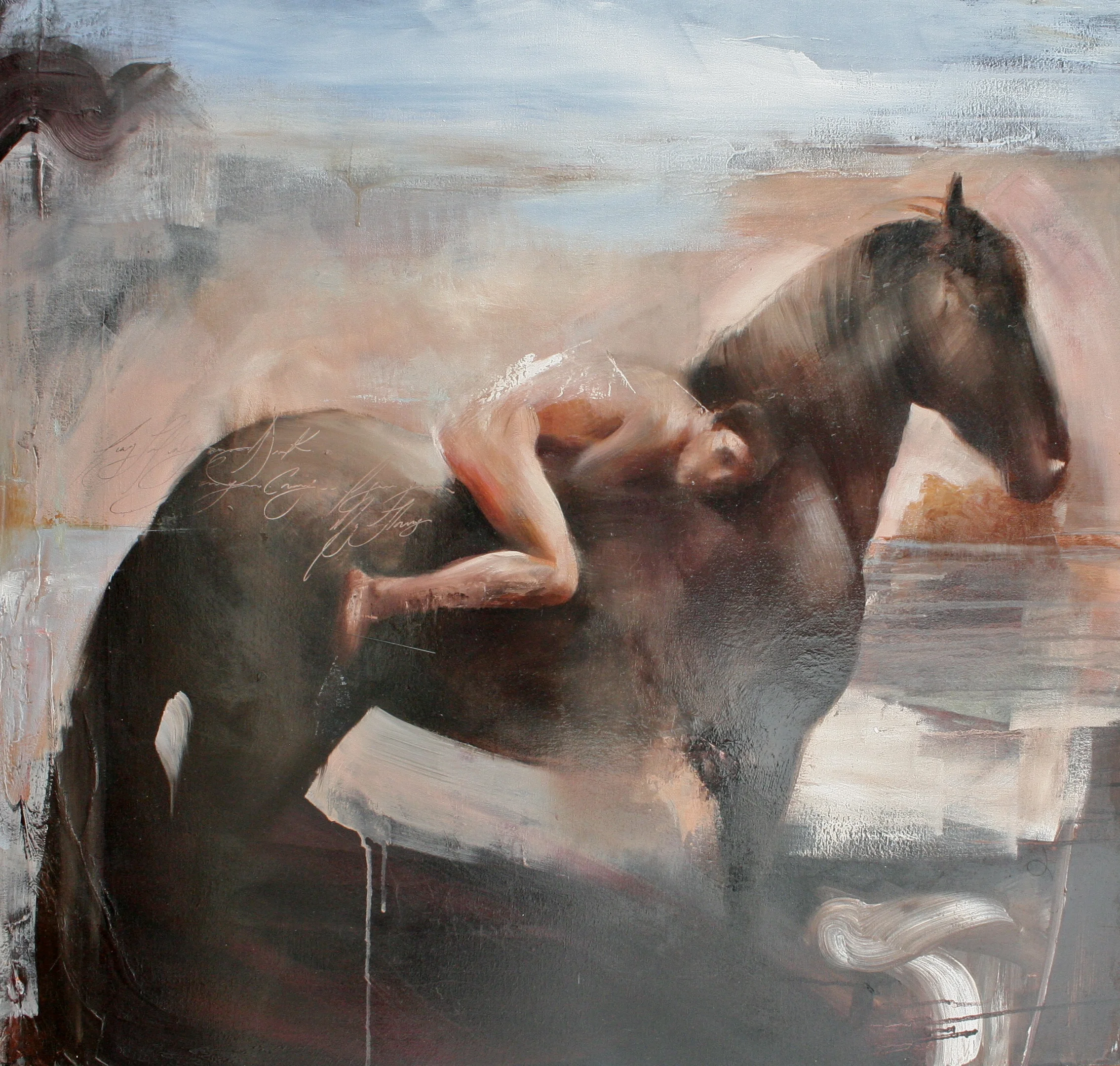 Esperina  36"x36" oil on canvas 2012