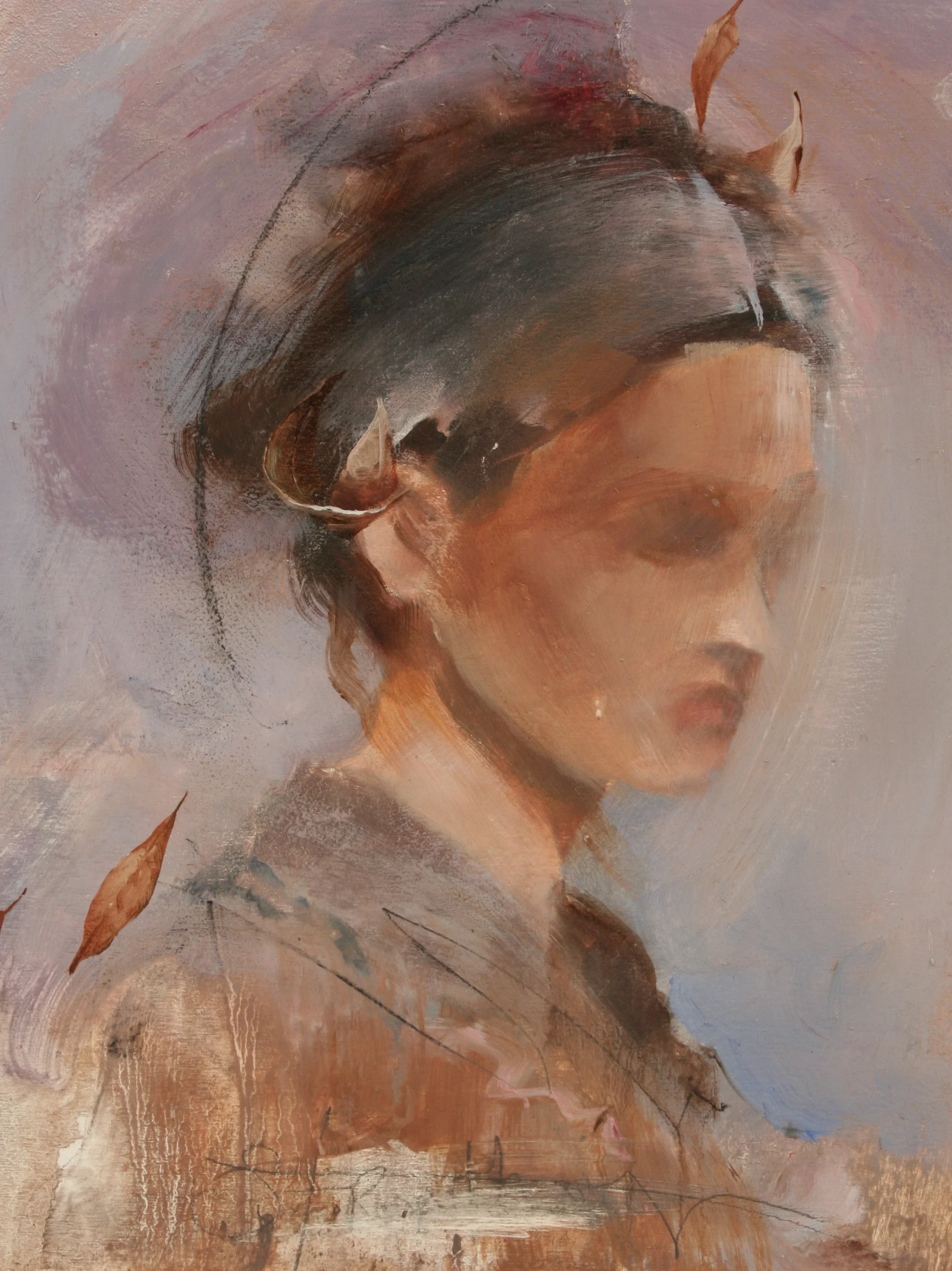 Stronthos oil on board 12"x16" 2012