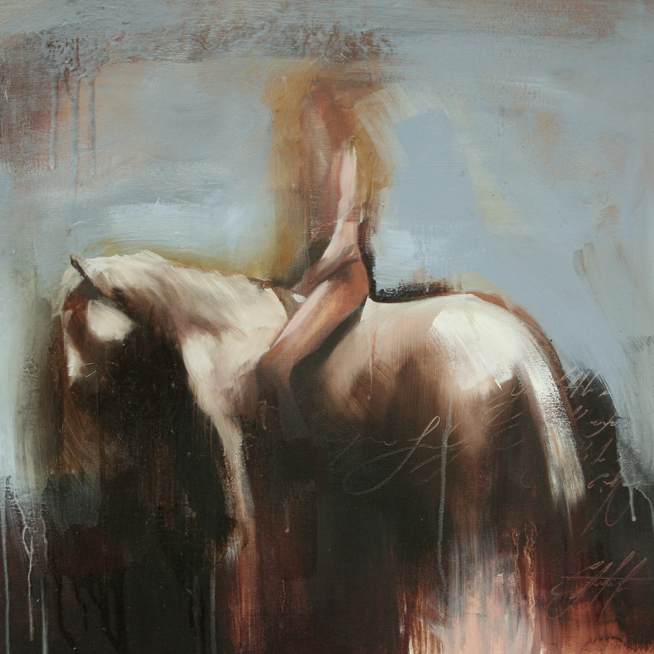 Calabras oil on canvas 20"x20" 2012