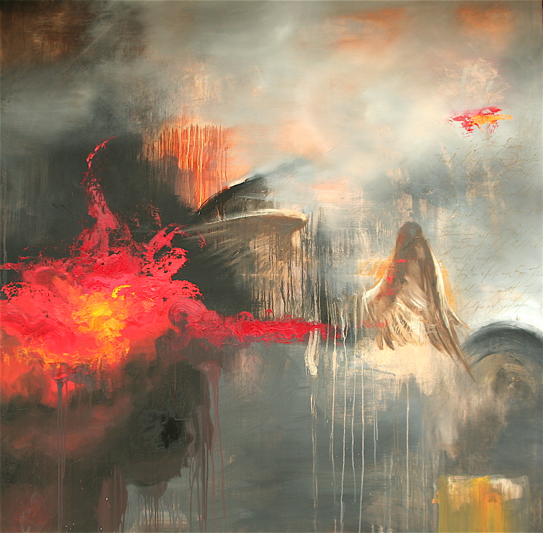 Ganymede oil on canvas 72"x72" 2007