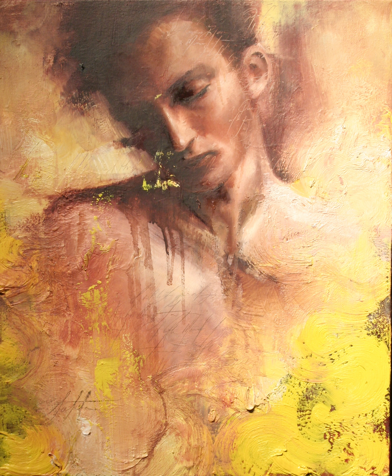 Adonais oil on canvas 20"x24"  2009