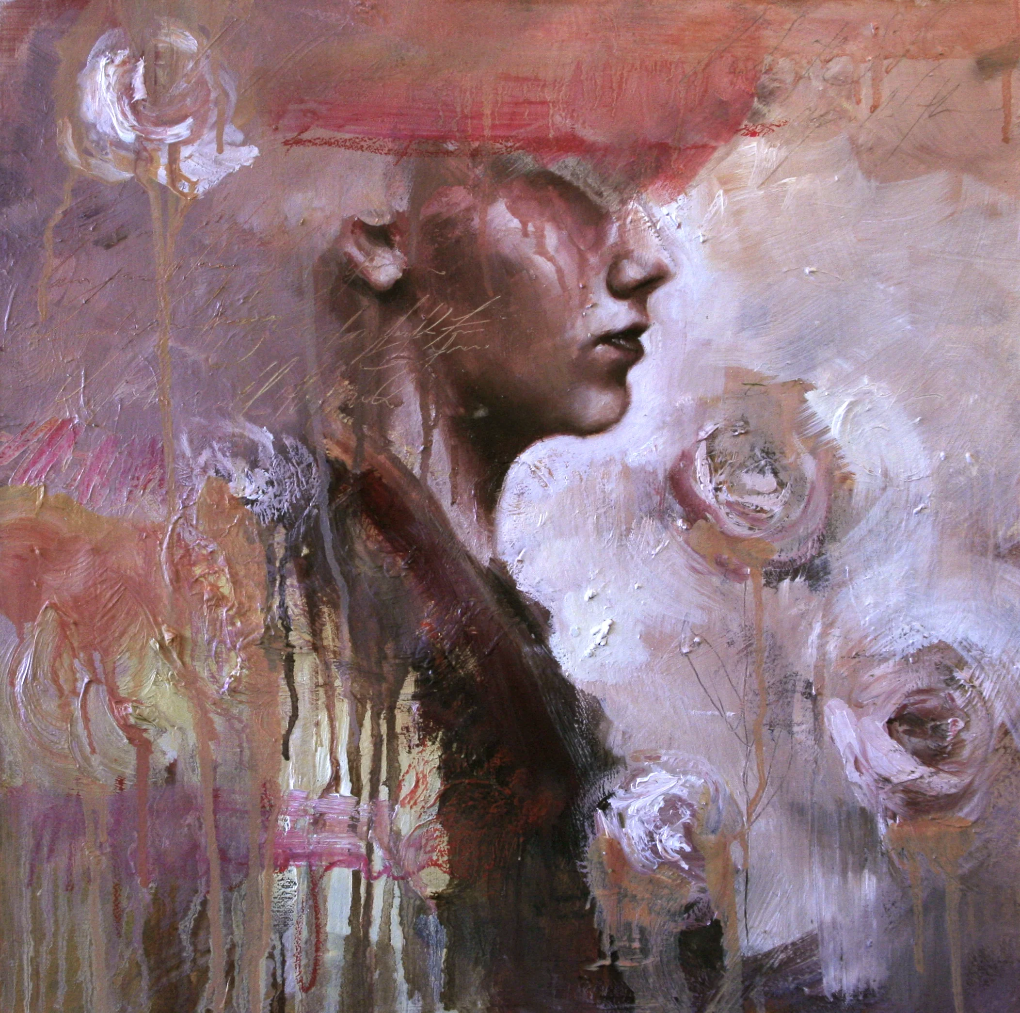 Clio oil on canvas 24"x24" 2009