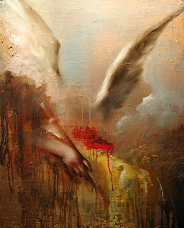 A Book of Quiet oil on canvas 24"x29"