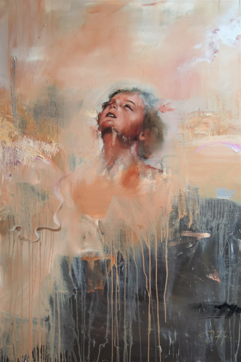 Before the flood 48"x72" oil on canvas