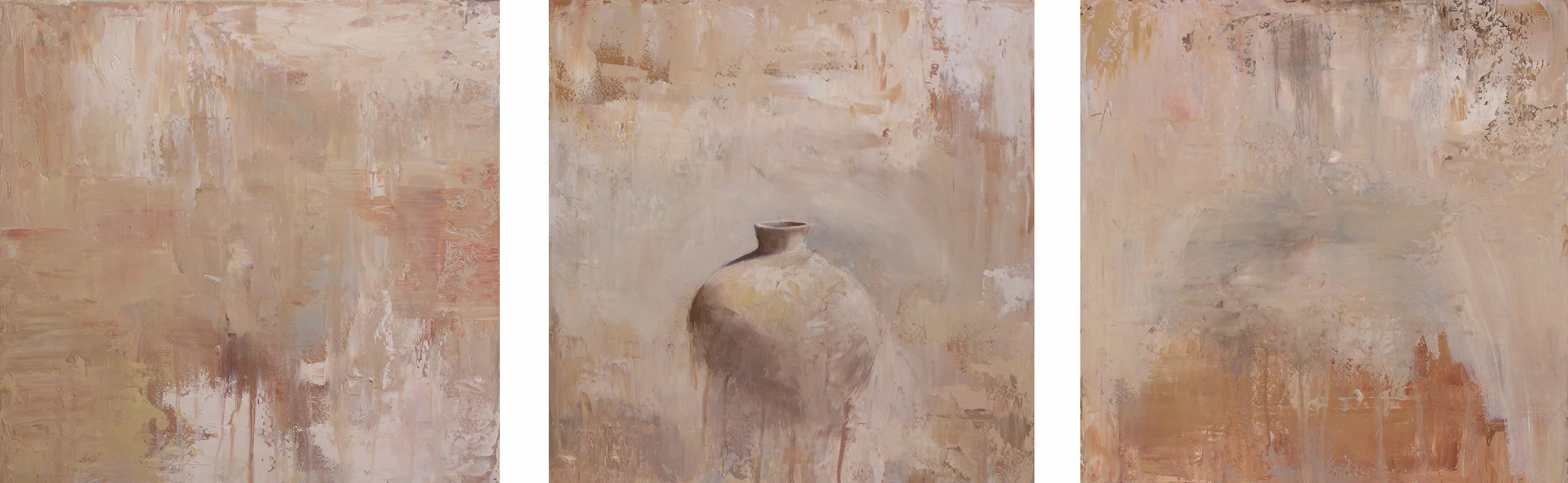3 oil on canvas 60"x20" 2004