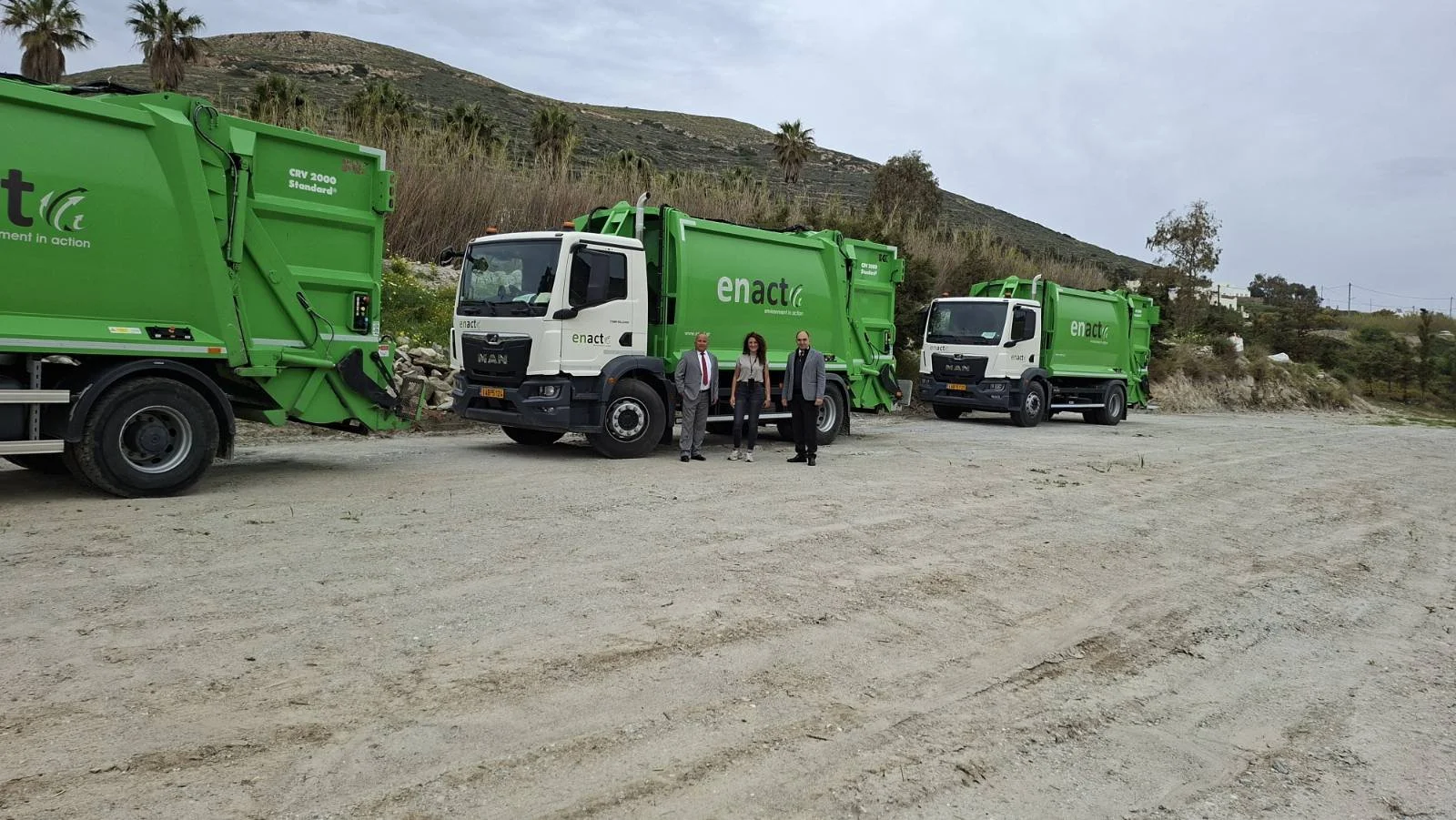 Υπογραφή σύμβασης για την αποκομιδή απορριμμάτων οικισμών στον Δήμο Πάρου