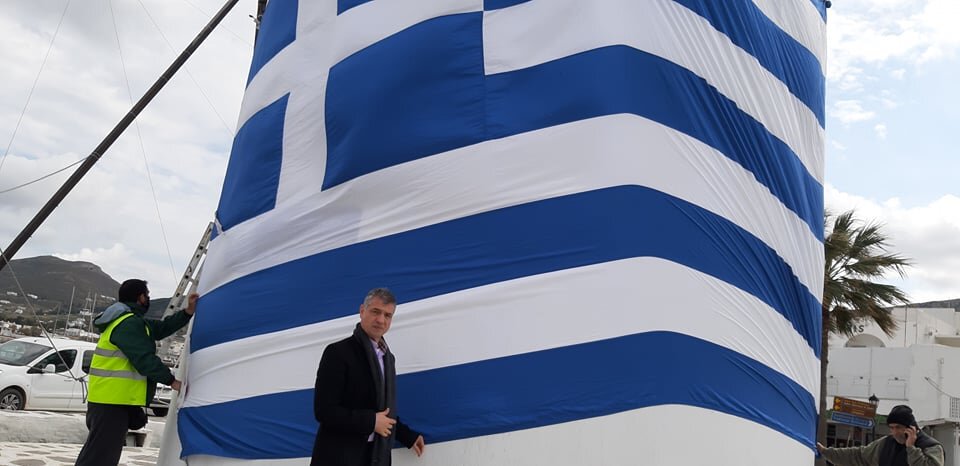 Μήνυμα δημάρχου Πάρου για την 25η Μαρτίου