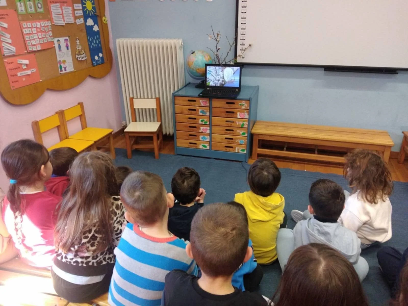 Διαμαρτυρία των γονέων του νηπιαγωγείου Μάρπησσας 