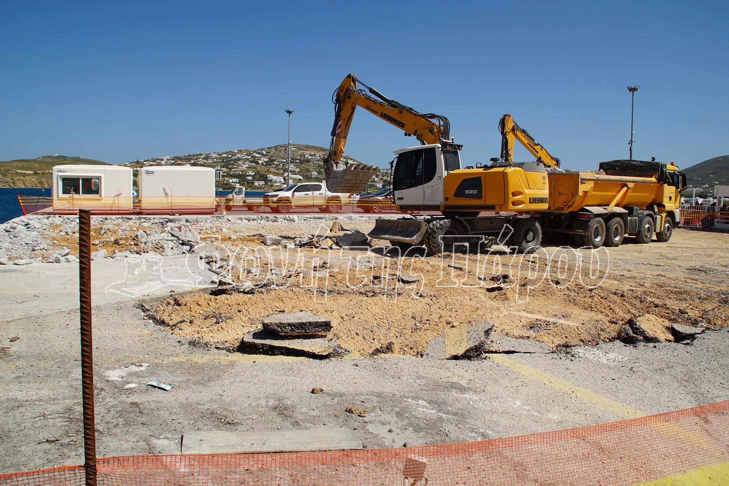 Δηλώσεις Μπιζά για τα έργα καθημερινότητας στην Πάρο (ΒΙΝΤΕΟ)